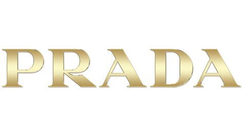 prada logo change year over year|Prada logo in gold.